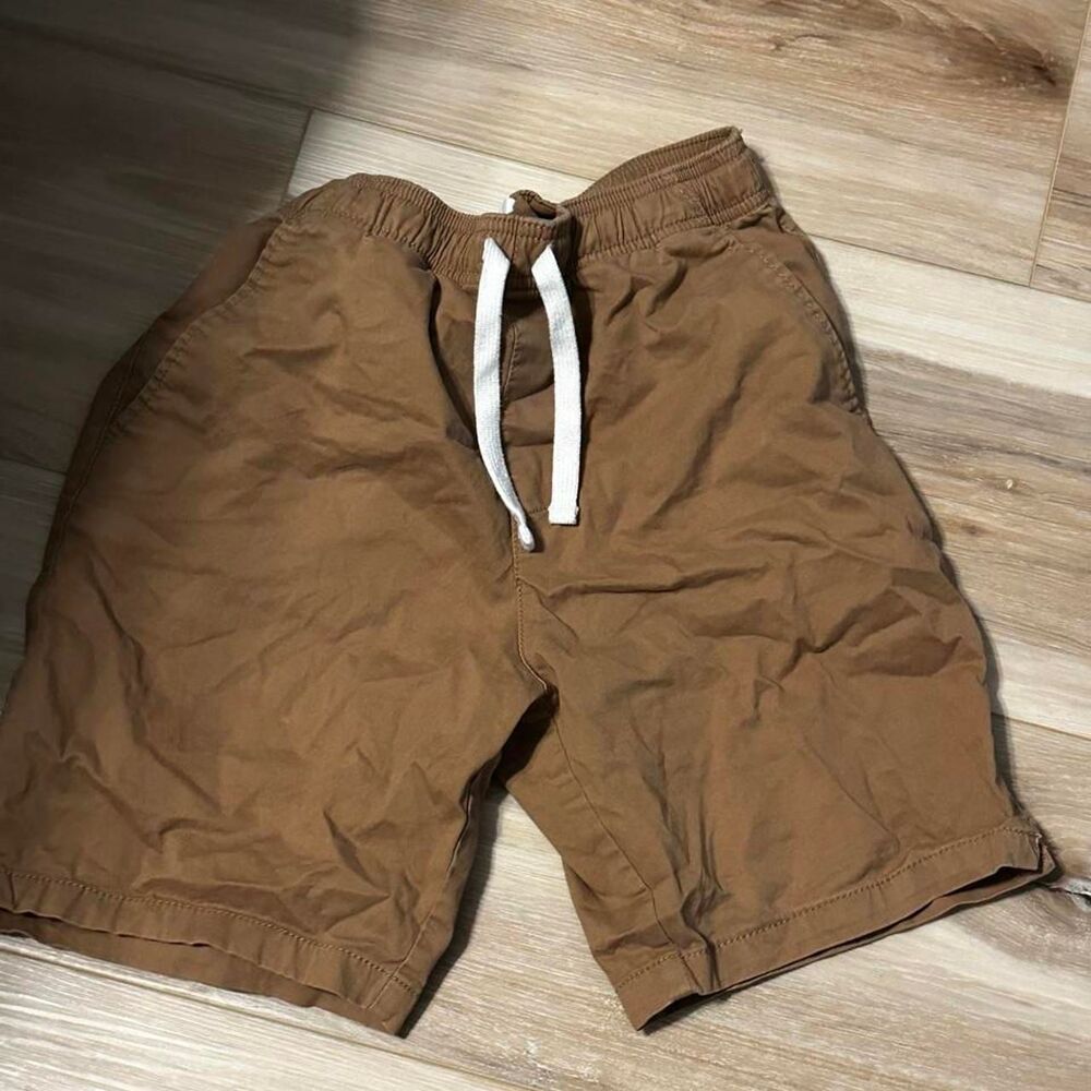 Goodfellow-co Men's Brown and Tan Shorts